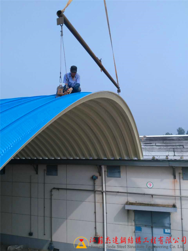 鹽城市便倉(cāng)糧庫(kù)吊裝